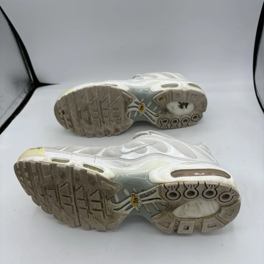 Nike Shoes Womens Size 11 Air Max Plus Triple Tn White Sneakers DM2362-100 - Picture 8 of 8